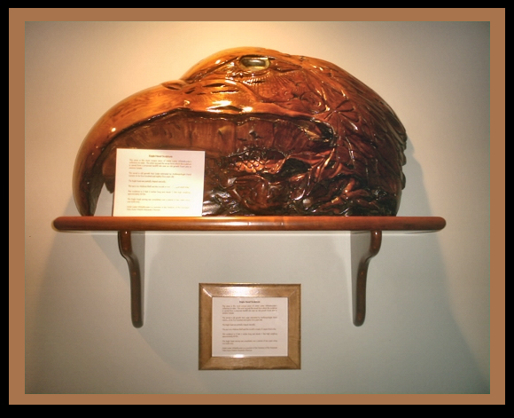 Ceremonial Eagle, Hander Woodworking Head